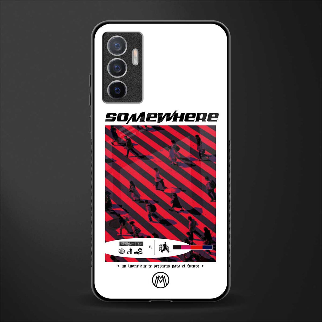 somewhere on the planet glass case for vivo v23e image