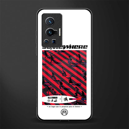 somewhere on the planet glass case for vivo x70 pro image