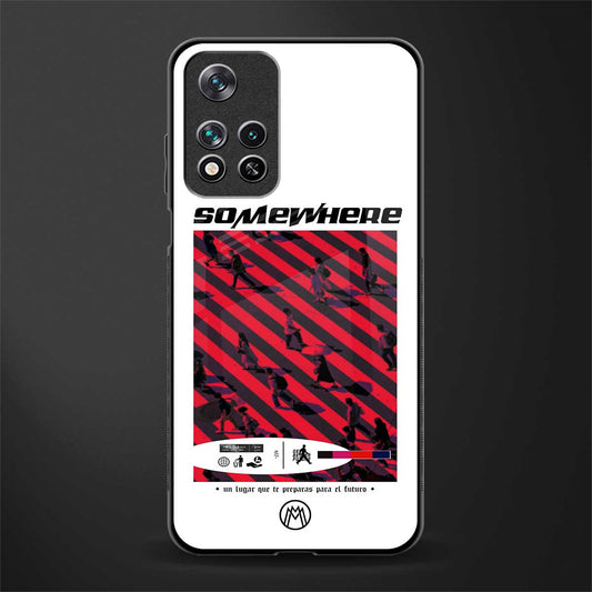 somewhere on the planet glass case for poco m4 pro 5g image