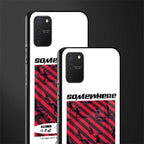 somewhere on the planet glass case for samsung galaxy s10 lite image-2