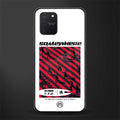 somewhere on the planet glass case for samsung galaxy s10 lite image