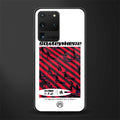 somewhere on the planet glass case for samsung galaxy s20 ultra image