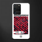 somewhere on the planet glass case for samsung galaxy s20 ultra image