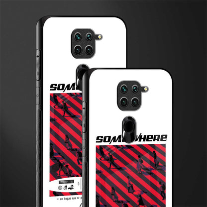 somewhere on the planet glass case for redmi note 9 image-2