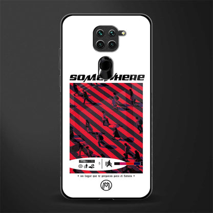 somewhere on the planet glass case for redmi note 9 image