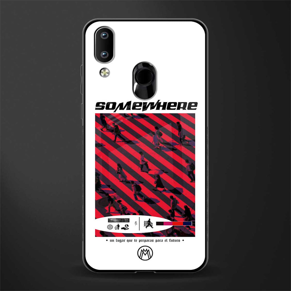 somewhere on the planet glass case for vivo y91 image