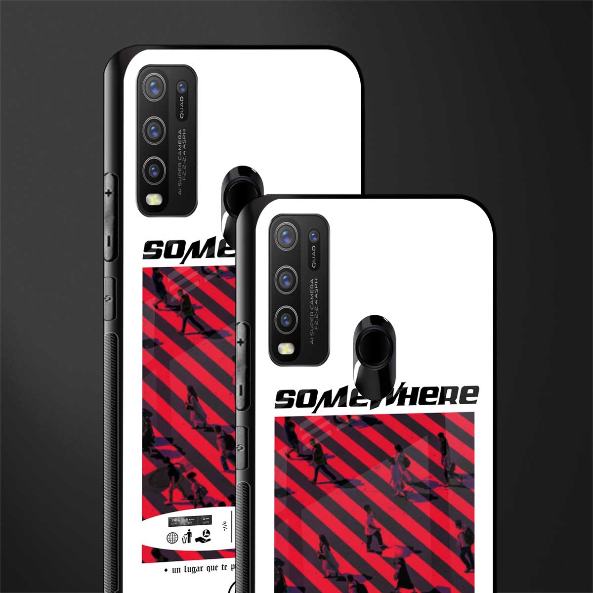 somewhere on the planet glass case for vivo y30 image-2