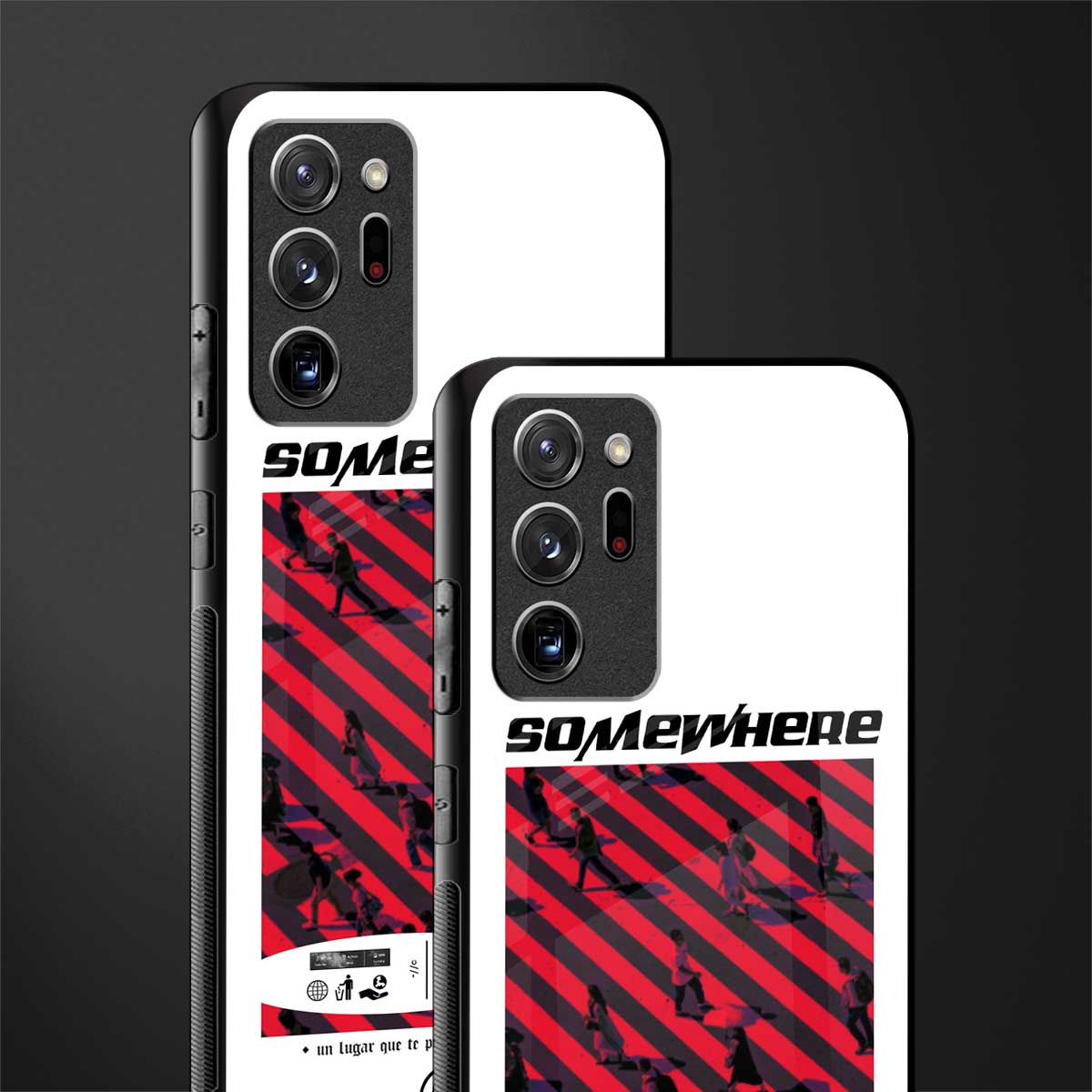 somewhere on the planet glass case for samsung galaxy note 20 ultra 5g image-2