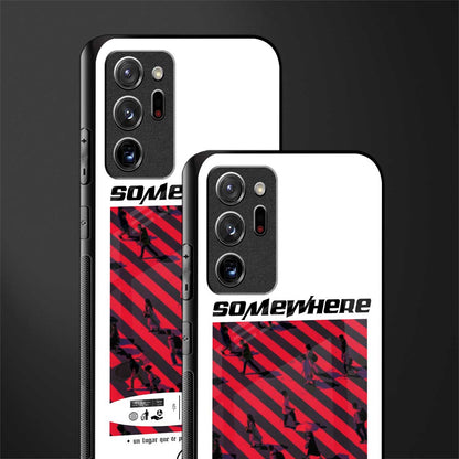 somewhere on the planet glass case for samsung galaxy note 20 ultra 5g image-2