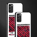 somewhere on the planet glass case for samsung galaxy note 20 image-2