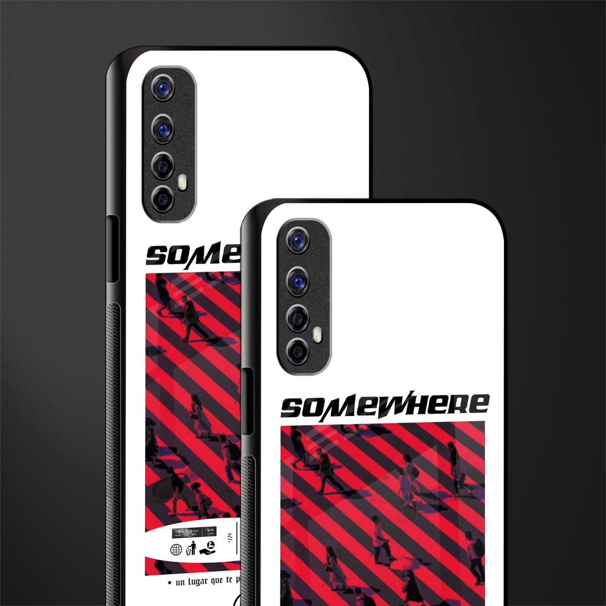 somewhere on the planet glass case for realme 7 image-2