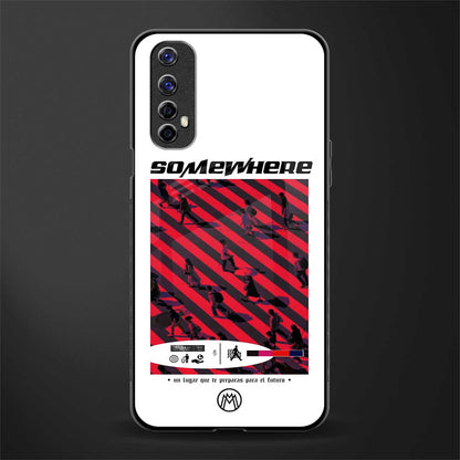somewhere on the planet glass case for realme 7 image