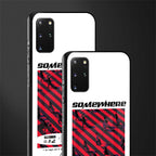 somewhere on the planet glass case for samsung galaxy s20 plus image-2