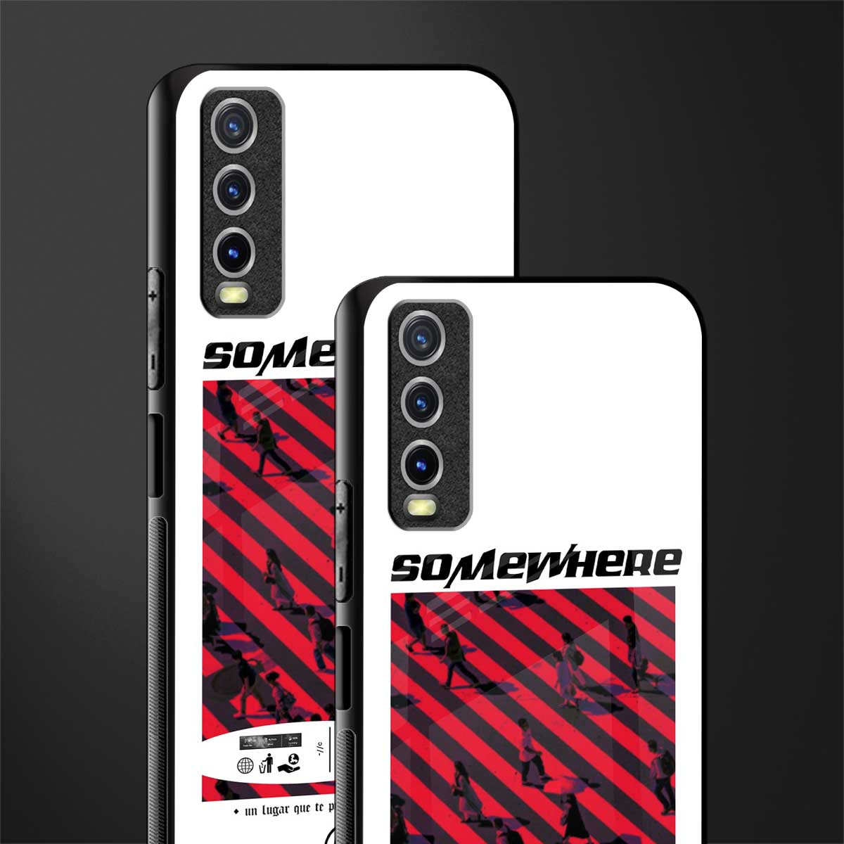 somewhere on the planet glass case for vivo y20svivo y20avivo y20g image-2