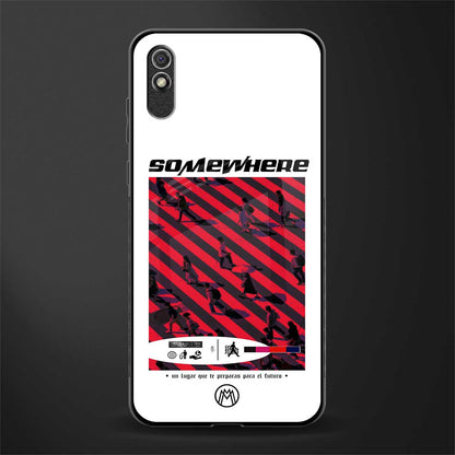 somewhere on the planet glass case for redmi 9a image