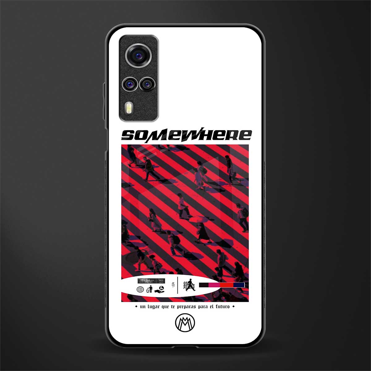 somewhere on the planet glass case for vivo y51a image