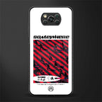 somewhere on the planet glass case for poco x3 pro image
