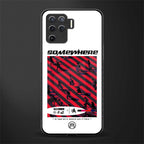 somewhere on the planet glass case for oppo f19 pro image
