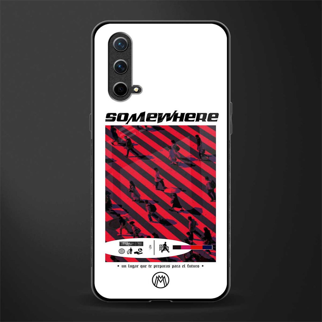 somewhere on the planet glass case for oneplus nord ce 5g image