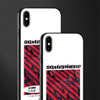 somewhere on the planet glass case for iphone xs max image-2