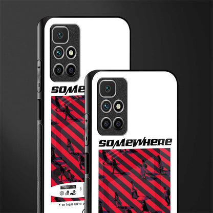 somewhere on the planet glass case for redmi 10 prime image-2