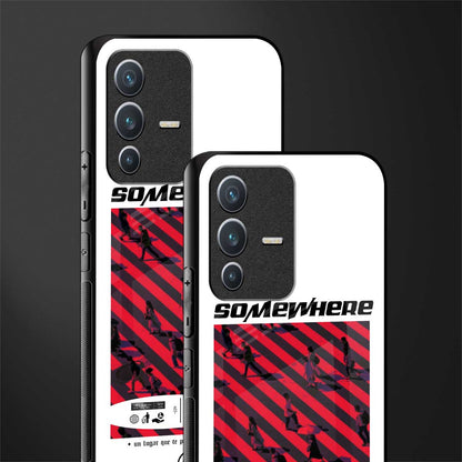 somewhere on the planet glass case for vivo v23 5g image-2