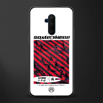 somewhere on the planet glass case for oneplus 7t pro image