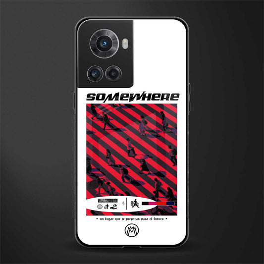 somewhere on the planet back phone cover | glass case for oneplus 10r 5g