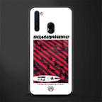 somewhere on the planet glass case for samsung a21 image