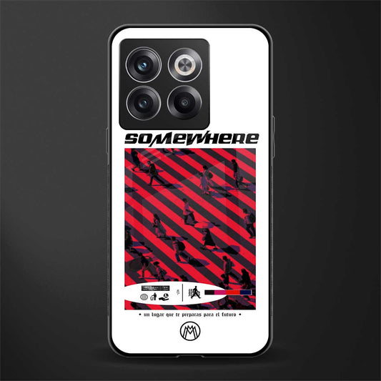 somewhere on the planet back phone cover | glass case for oneplus 10t