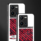 somewhere on the planet back phone cover | glass case for vivo y35 4g