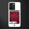somewhere on the planet back phone cover | glass case for vivo y35 4g