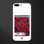 somewhere on the planet glass case for iphone 8 plus image