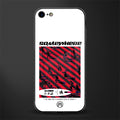 somewhere on the planet glass case for iphone se 2020 image