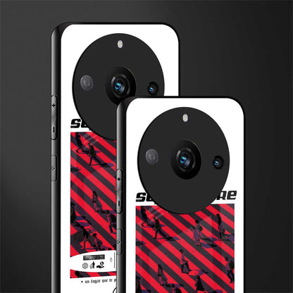 somewhere on the planet back phone cover | glass case for realme 11 pro 5g