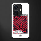 somewhere on the planet back phone cover | glass case for vivo t1 44w 4g