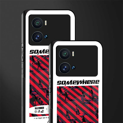 somewhere on the planet back phone cover | glass case for iQOO 9 Pro