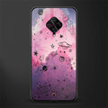 space pink aesthetic glass case for vivo s1 pro image