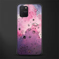 space pink aesthetic glass case for samsung galaxy s10 lite image