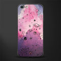 space pink aesthetic glass case for iphone 6s image