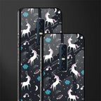 spatial unicorn galaxy glass case for vivo v17 pro image-2