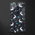spatial unicorn galaxy glass case for vivo v17 pro image