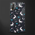 spatial unicorn galaxy glass case for vivo s1 image