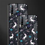 spatial unicorn galaxy glass case for vivo z1 pro image-2