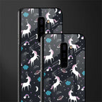 spatial unicorn galaxy glass case for samsung galaxy s9 plus image-2