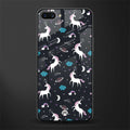spatial unicorn galaxy glass case for realme c1 image