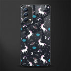 spatial unicorn galaxy glass case for oppo f19 image