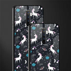 spatial unicorn galaxy glass case for realme x2 pro image-2