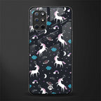 spatial unicorn galaxy glass case for oneplus 8t image