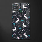 spatial unicorn galaxy glass case for realme 7i image